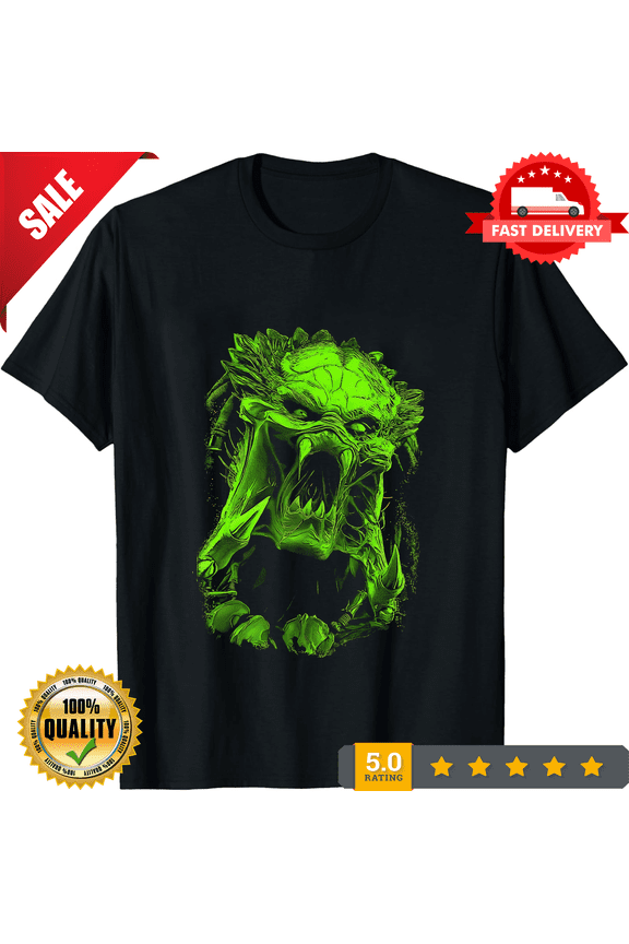 Predator T-Shirt Black S-3XL, NEW INSTOCK-TH82018