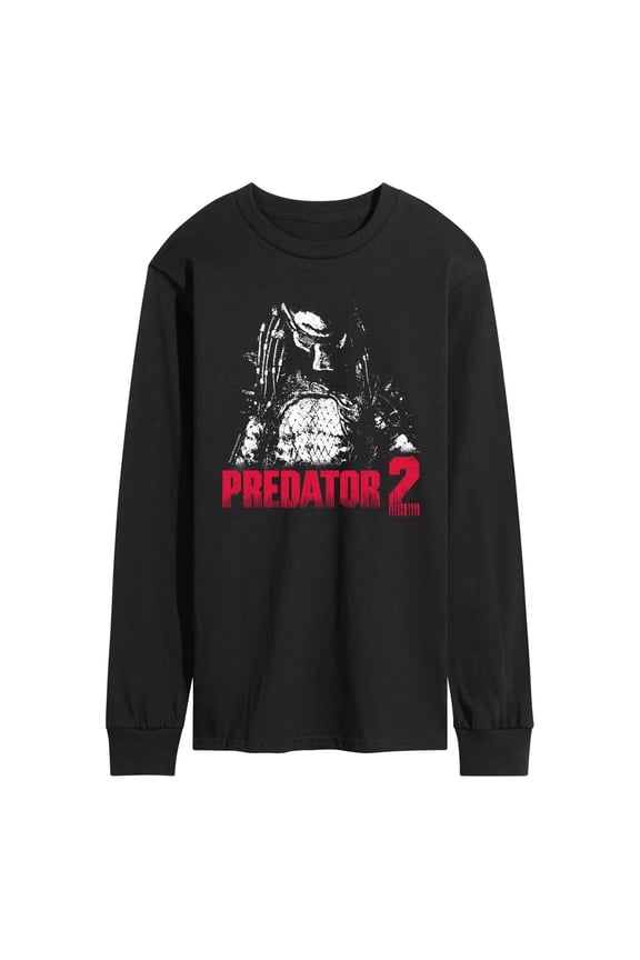 - The Predator - Men's Long Sleeve Graphic T-Shirt