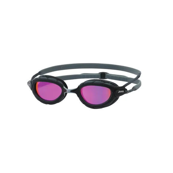 Predator Titanium Grey/Black - Mirrored Pink Lens Regular