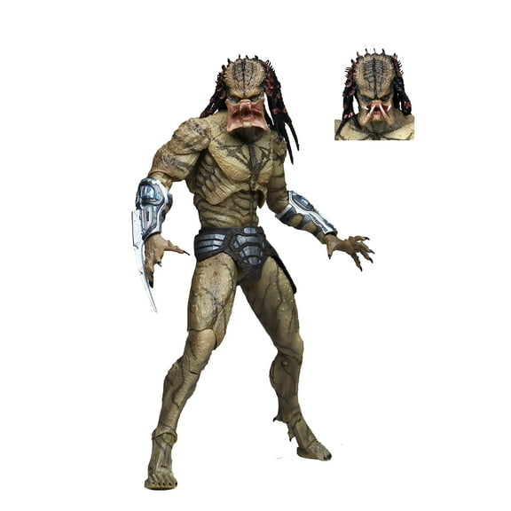 Predator UNARMORED Assassin Predator Deluxe Ultimate 7inch Action Figure, Multicolor