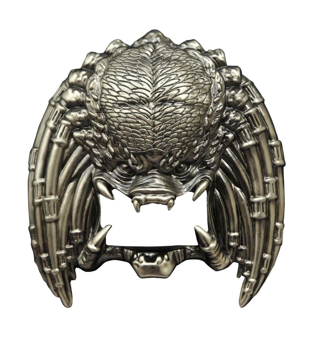 Predator Unmasked Silver Metal Bottle Opener with Magnets