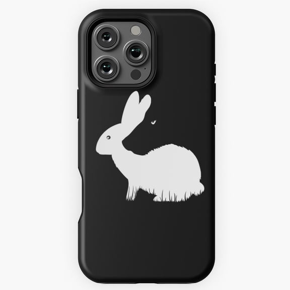 Predator and Prey Rabbit Nature Art Phone Case for iPhone 16 15 14 13 12 11 Pro Max