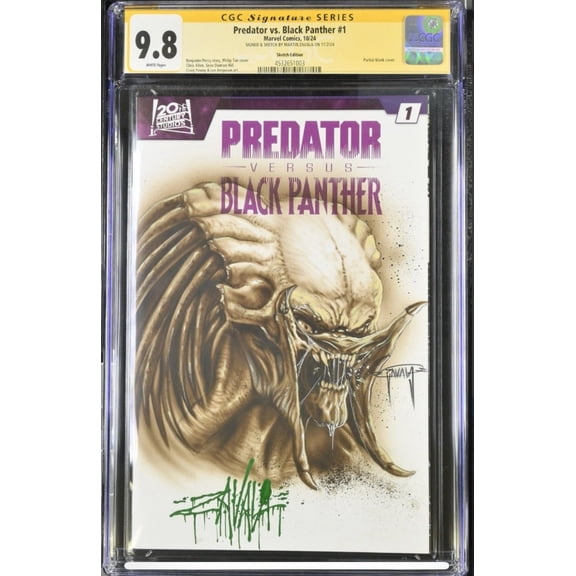 Predator vs. Black Panther #1 - CGC 9.8 Comic Book