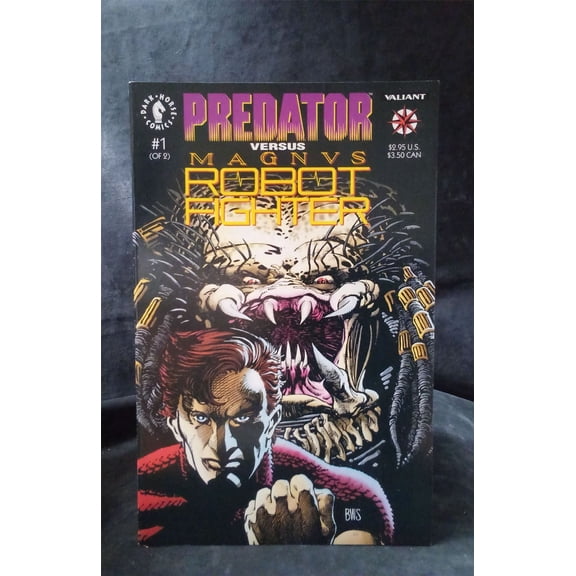 Pre-Owned Predator vs. Magnus Robot Fighter #1 1992 Dark Horse Comics Comic Book
