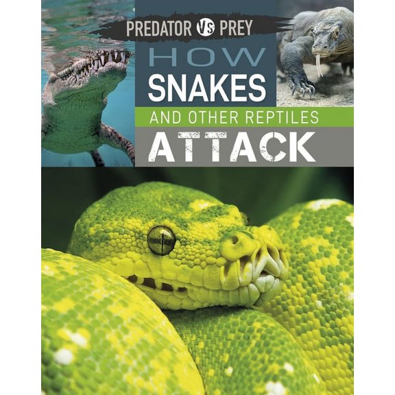 Predator vs Prey: Predator vs Prey: How Snakes and other Reptiles Attack! (Hardcover)