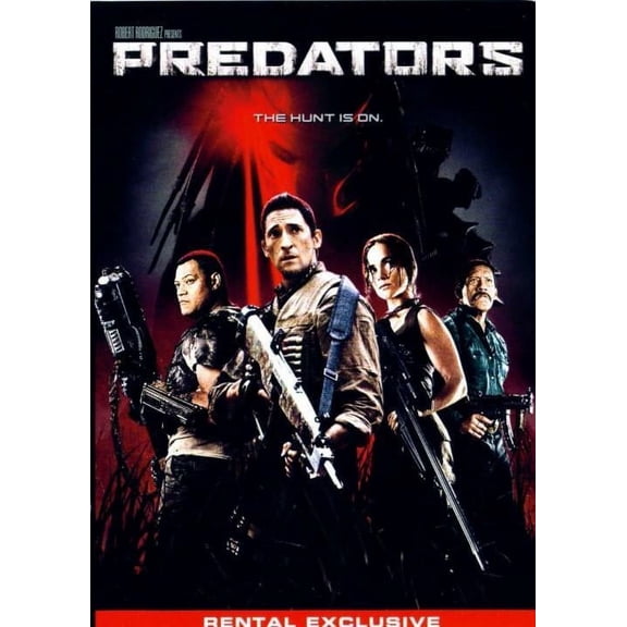Predators (DVD, 2010, Widescreen, Rental Exclusive) NEW