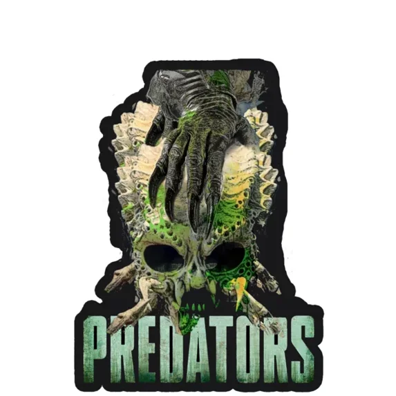 Predators Head Stickers Phone Decal Water Bottle Stickers Car Decals ...