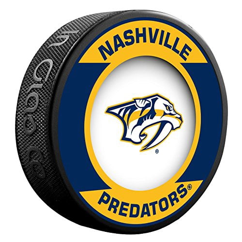 Nashville Predators Retro Hockey Puck - Officially Licensed NHL Collectible