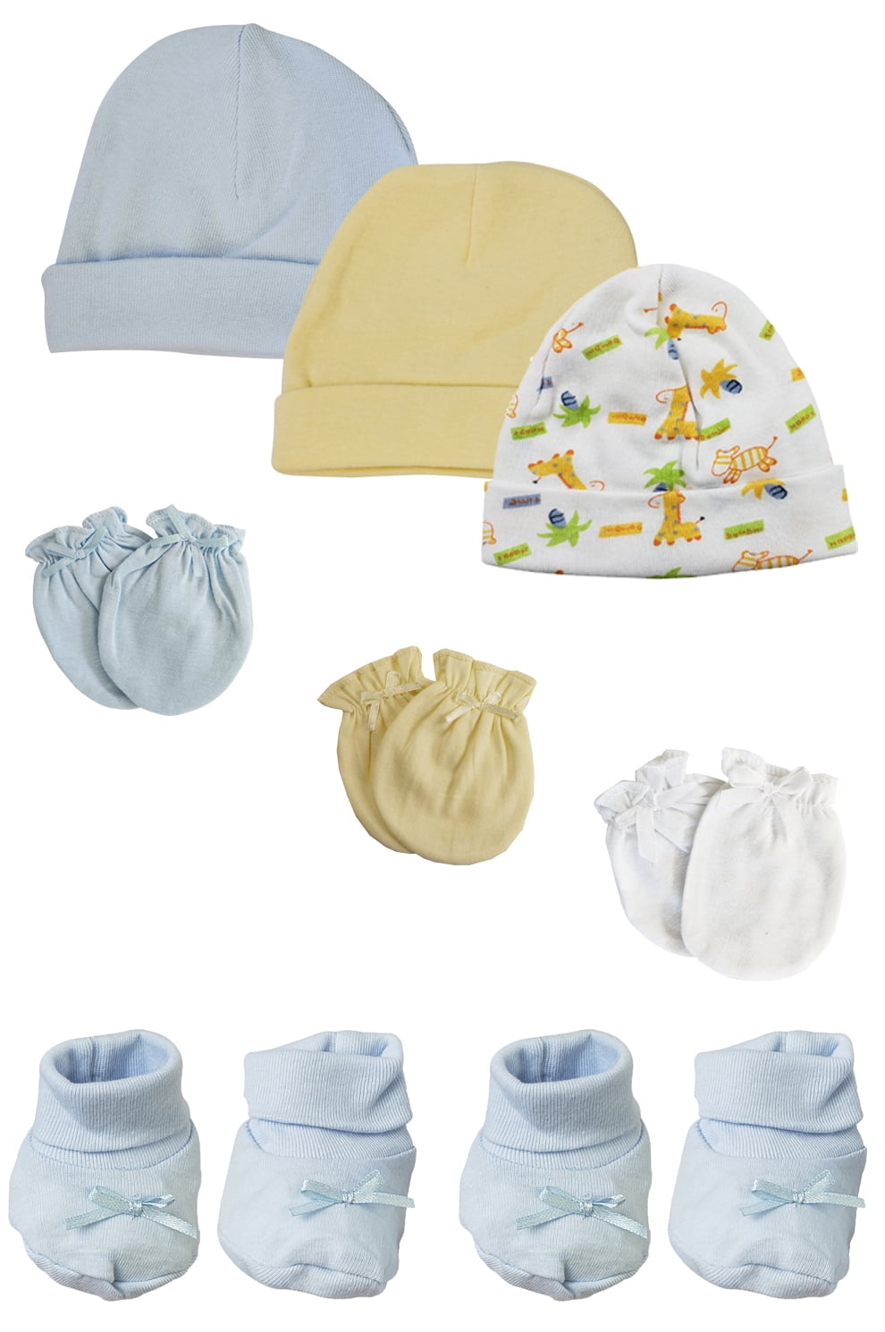 Baby boy hat mittens sale