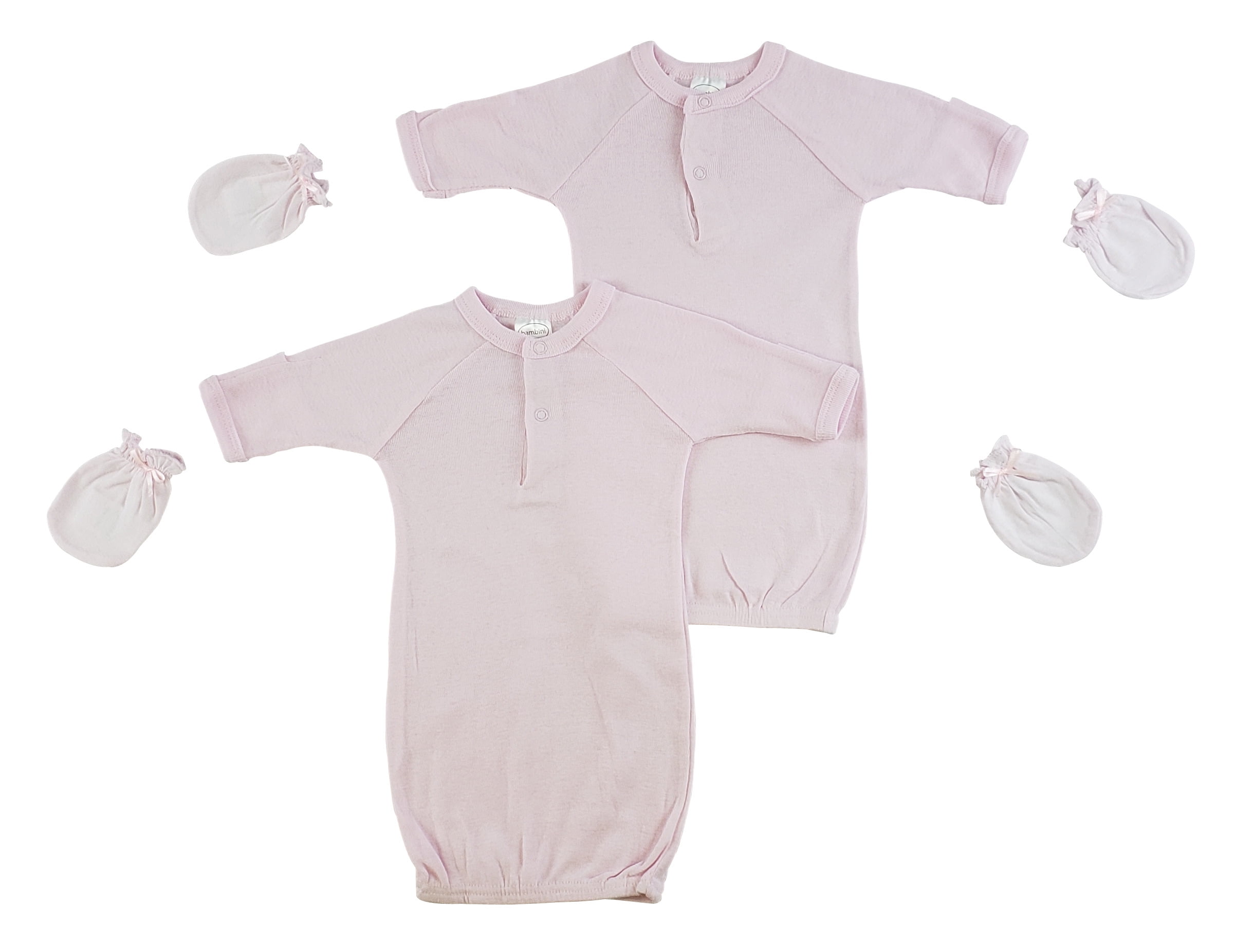 Preemie top baby gowns