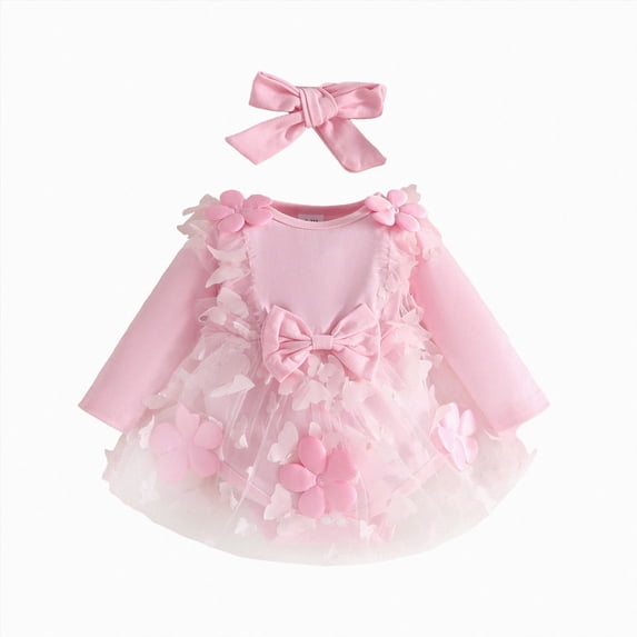 Preemie Newborn Infant Baby Girls Clothes Ribbed Bodysuit Newborn Baby Cotton Button Climbing Suit 6-12 Months