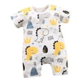 thumbnail image 1 of Preemie Newborn Infant Baby Girls Clothes Ribbed Bodysuit&nbsp; for 12-18 Months Newborn Baby Suits Infant And Toddler Clothing Cotton Newborn Crawling Suits Suits, 1 of 4