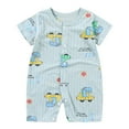 thumbnail image 1 of Preemie Newborn Infant Baby Girls Clothes Ribbed Bodysuit&nbsp; for 12-18 Months Preemie Baby Cotton Button Climbing Suit, 1 of 4