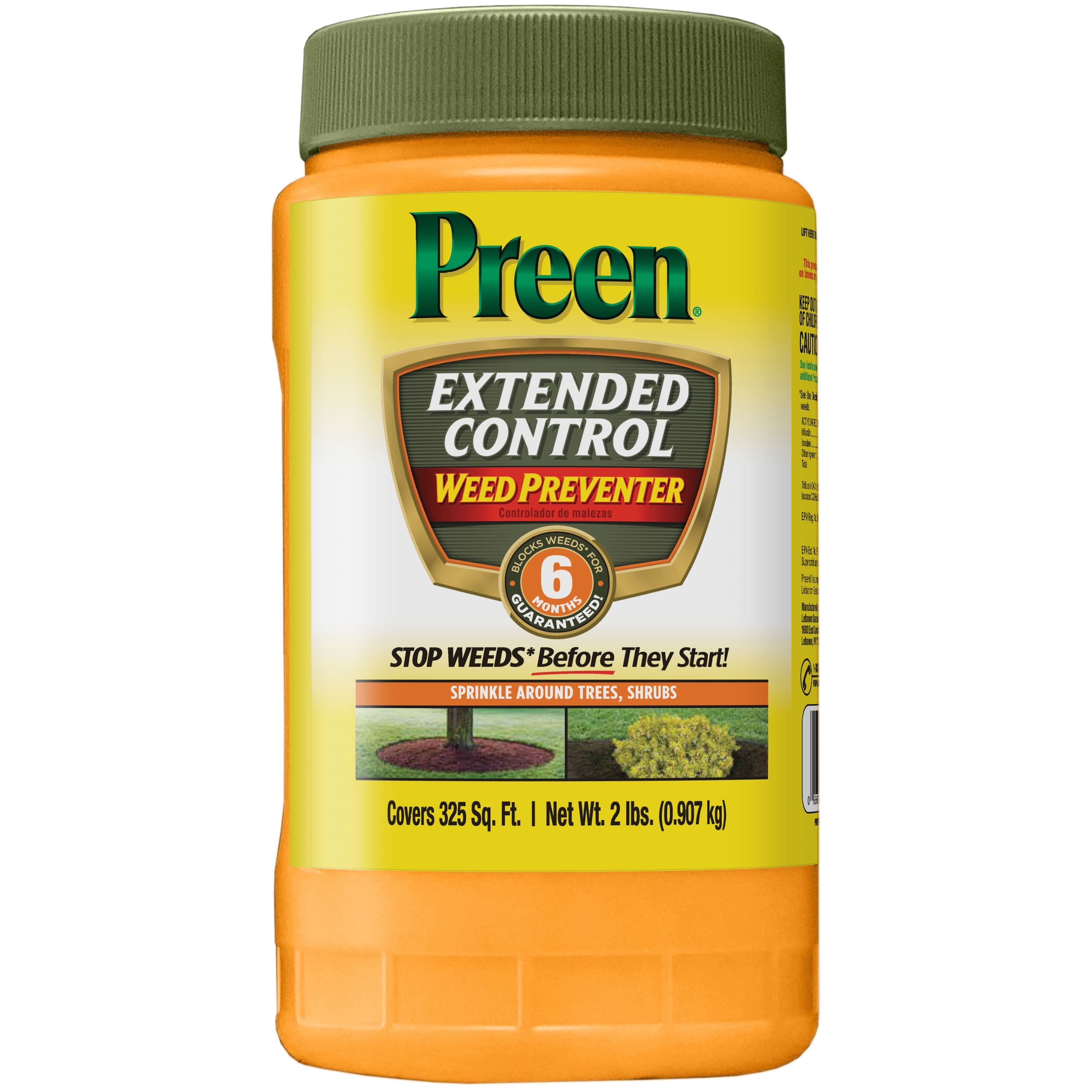 Preen Extended Control Weed Preventer 2 lb. Covers 325 Sq. ft