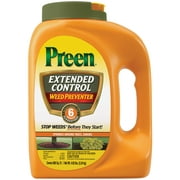 Preen Extended Control Weed Preventer - 4.93 lb. Bottle - Covers 805 Sq. ft.