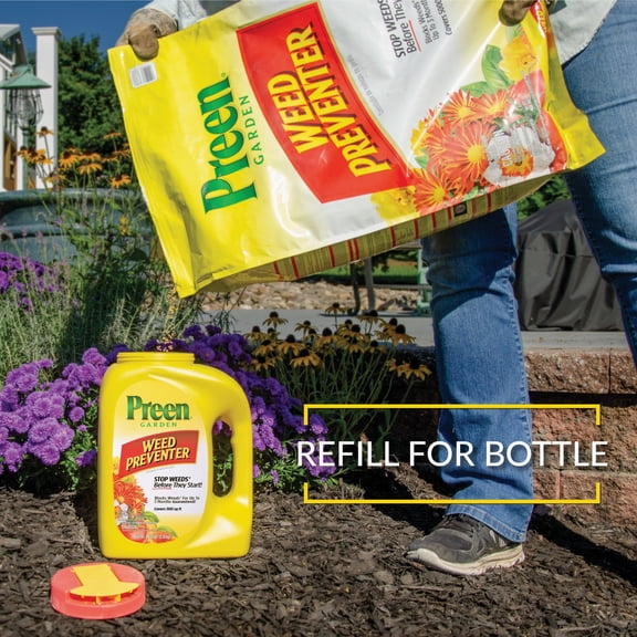 Preen Garden Grass & Weed Preventer - Pack of 2 Residential Use, Standard Application