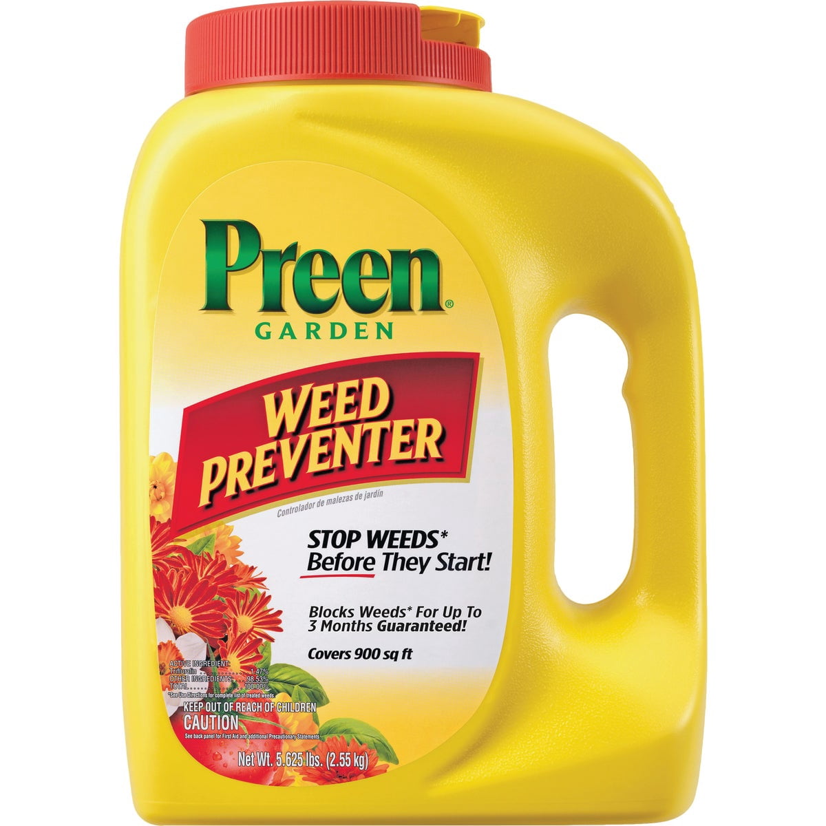 Lebanon Seaboard Garden Weed Preventer Granules - Weed Preventer - 5.625 Lb — Residential Use, Standard Application
