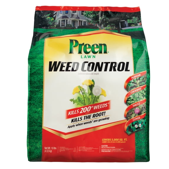Preen Lawn Weed Control 10 lbs - Covers 5,000 Sq. ft.