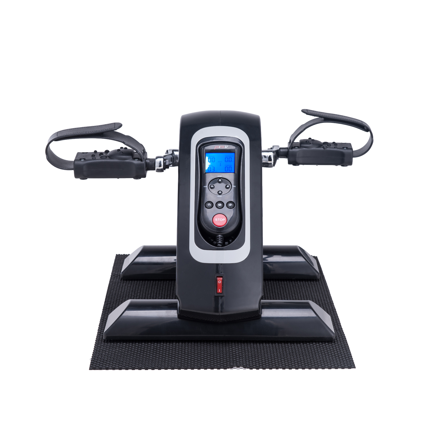 Preenex Motorized Mini Electric Exercise Bike and Pedal Cycle Rehabilitation Black