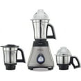 thumbnail image 1 of Preethi Steele 3-Jar Mixer Grinder, 550-Watt, Silver, 1 of 5
