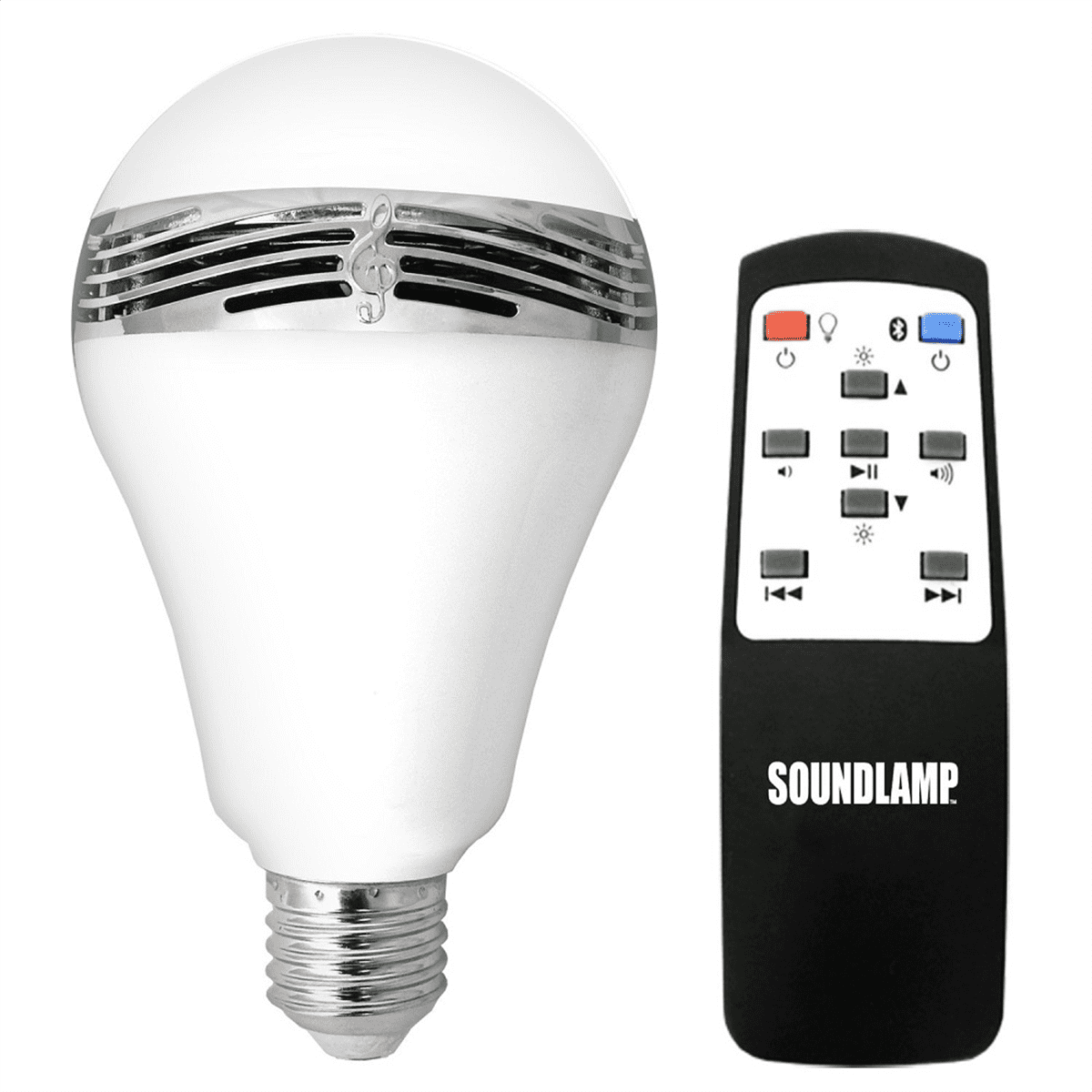 SoundLamp LED Light Bulb with Bluetooth Speaker - Walmart.com