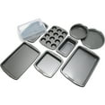 thumbnail image 1 of Preferred Elite 9-Piece Bakeware Set, Grey, 1 of 1