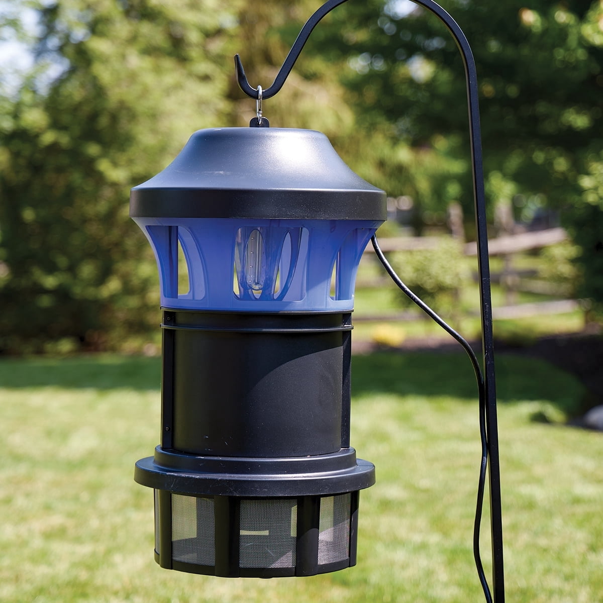 Preferred Living Insect Trap - Whisper-Quiet UV Light + CO₂ Lure + Powerful Fan | Chemical-Free, No Zapping | Covers Up to 1 Acre | All-Weather Outdoor Protection