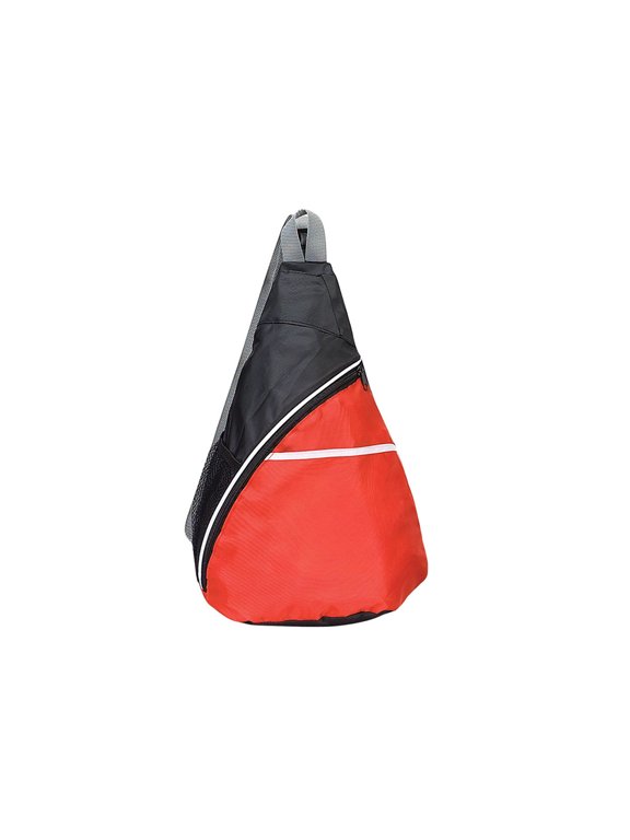 Nylon Sling Pack, Red