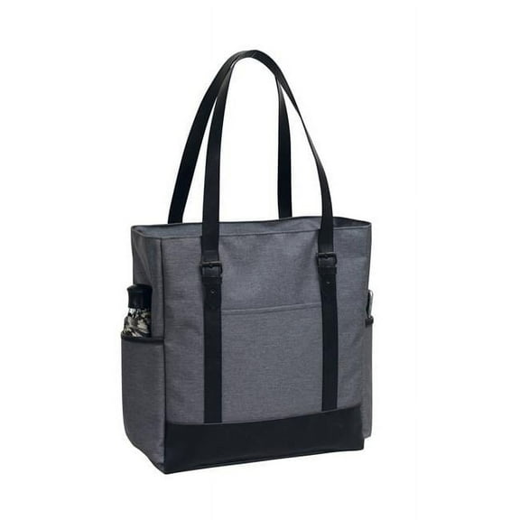 Preferred Nation P2733.Grey Dahlia Tote, Grey