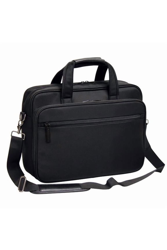 P6932.BLK 17 in. Elite Computer Briefcase, Black