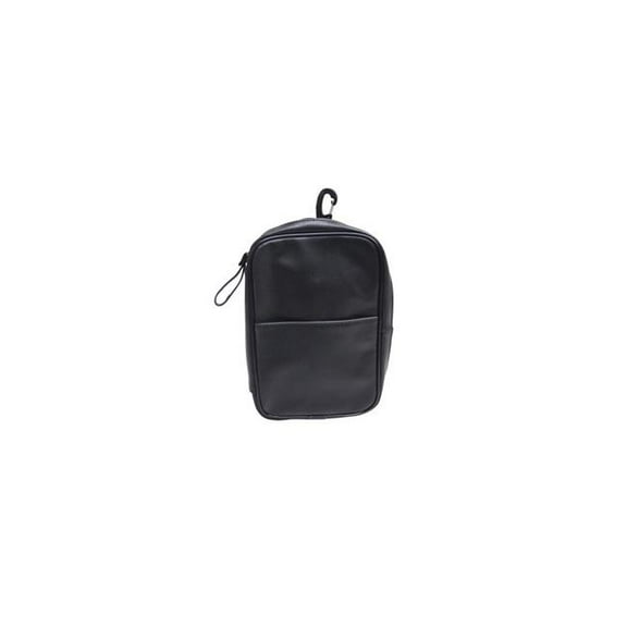 Preferred Nation P7126.BLK 8 x 5.25 x 2 in. Leather Golf Pouch, Black