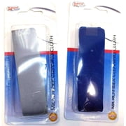 Preferred Plus Micro Fiber Cleaning Cloth for Lenses, Blue & Gray, 2 Pack