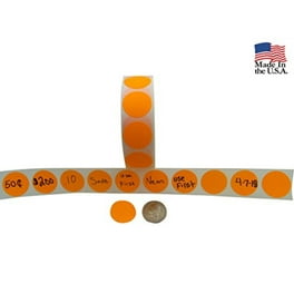 Round Number Stickers 50mm Number 1-20 Self Adhesive PVC Label
