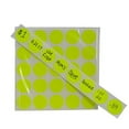 thumbnail image 1 of Preferred Postage Supplies Color Coding Labels Super Bright Fluorescent Neon Pink Round Circle Dots For Organizing Inventory 1 Inch 1000 Total Adhesive Stickers, 1 of 1