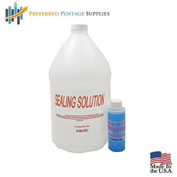 Preferred Postage Supplies One 4 Oz. Bottle High Performance Sealing Solution Concentrate (Empty Gallon Jug Included) Makes One Gallon of Sealing Solution DM Series Mailing Systems