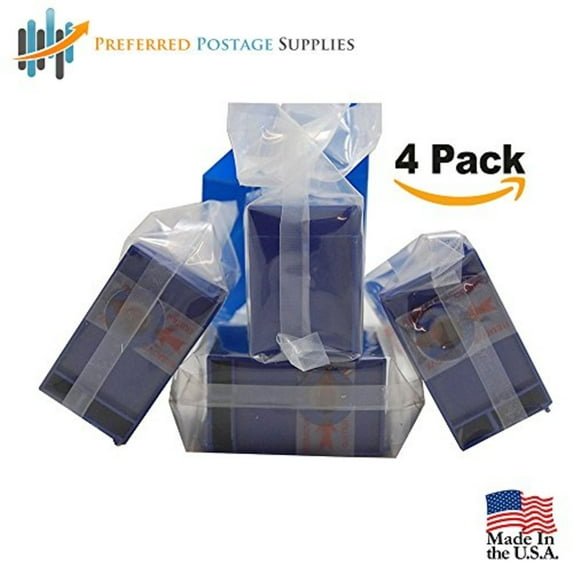 Preferred Postage Supplies Supplies Compatible 765-9 Red Ink Cartridge (4 pack) For DM300c, DM400c, DM450c, DM475c Postage Meters