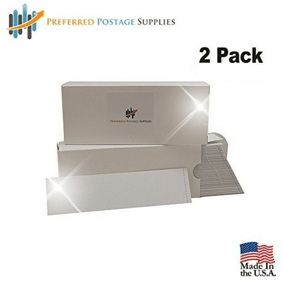 Preferred Postage Supplies (Twin Pack) Neopost/Hasler 6-1/8" x 1-9/16" Postage tape strip. Compare to Neopost Postage Meter tape 7465233-01/PT1N03/PT1N12 & Hasler 900-401-0/PT1H12 (USPS APPROVED)