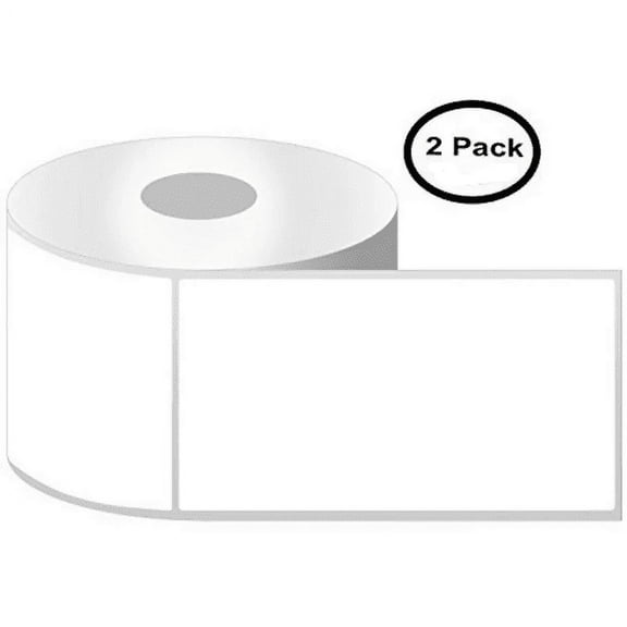 Preferred Postage Supplies Zebra lp2844 labels - Direct thermal labels zebra labels 4x6 Works with all Zebra Desktop Printers. (2 Rolls (500 Labels))