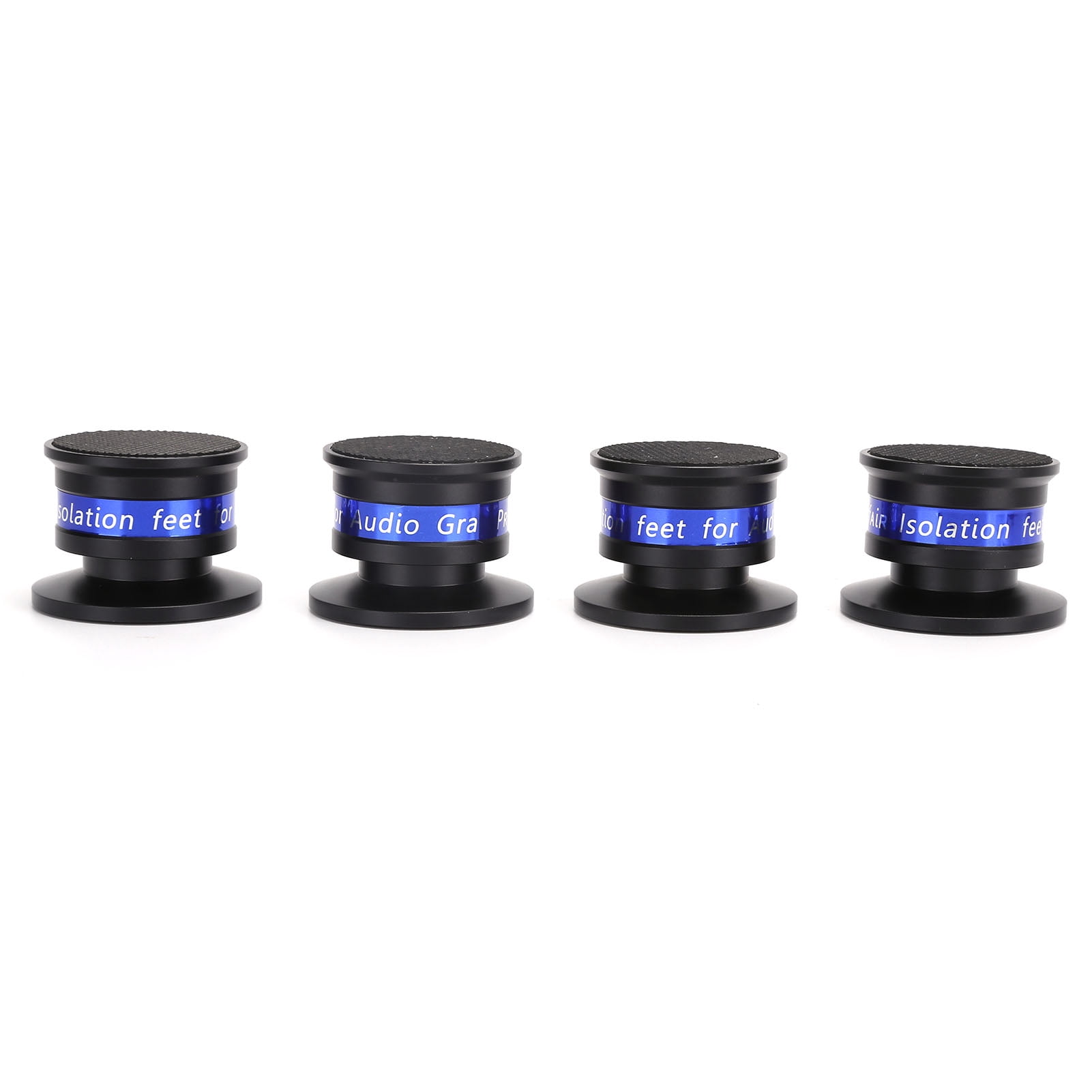 Preffair Speaker Isolation Feet Pad Spring Turntable Audio Feet Spikes Mat For Dvd Playerblack