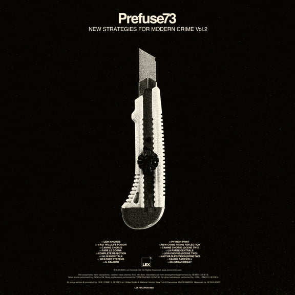 Prefuse 73 - New Strategies for Modern Crime Vol. 1 & 2 - Music & Performance - Vinyl