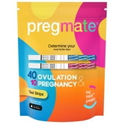 Pregmate 40 Ovulation and 10 Pregnancy Test Strips