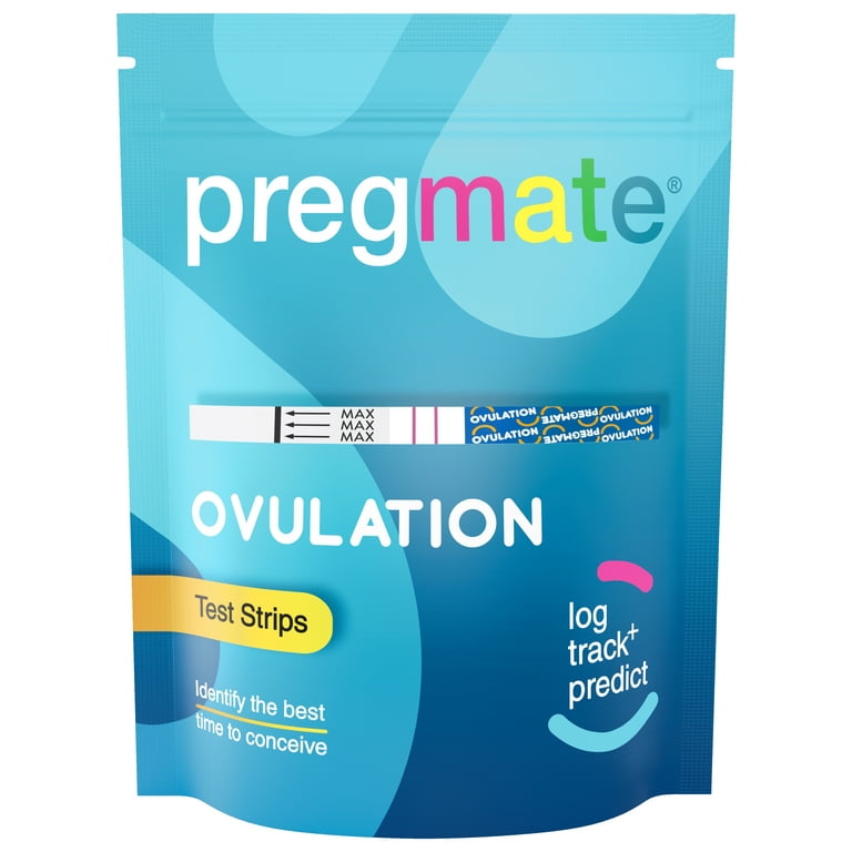 Pregmate 60 Ovulation Test Strips Predictor Kit (60 Count) 