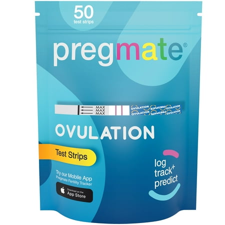 PREGMATE 50 Ovulation Test Strips Predictor Kit (50 Count)