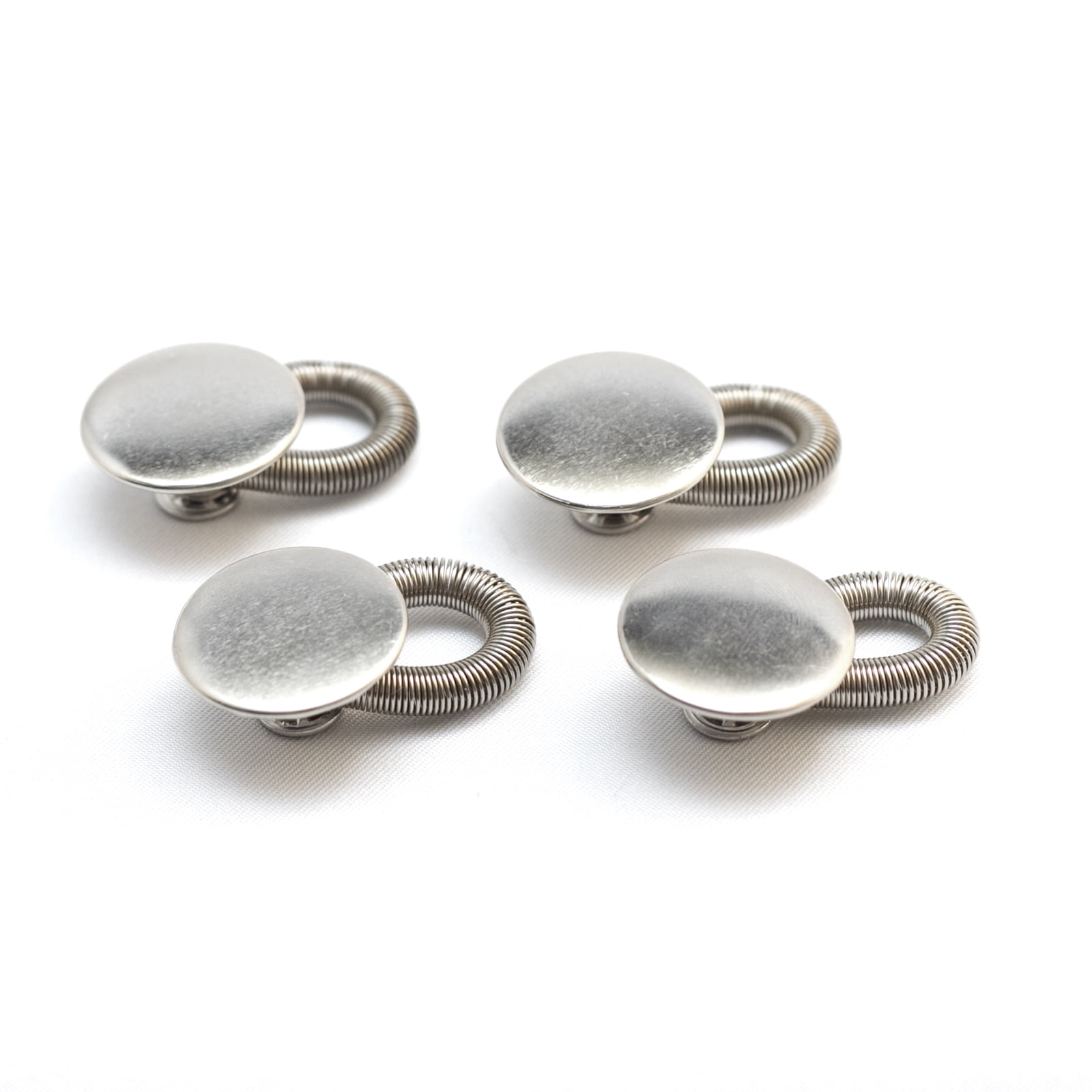 Spring Pushutton Extender Pregnancy 4-Pack Spring Button Pant Extender - Premium, Sturdy Metal ...