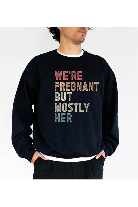 Pregnancy Announcement Dad Crewneck: Expecting Dad