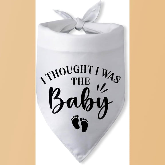 Pregnancy Announcement Dog Bandana Gender Reveal Dog Baby Coming Soon Announcement Photo Props