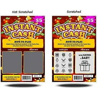  PROMO PRINTING GROUP, INC. Triple 7 Jackpot Scratch Off - (30  Cards) Scratch Off Tickets, Scratch & Win : Toys & Games