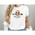 Pregnancy Announcement Tee, Baby Loading Please Wait TShirt, Cute