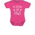 thumbnail image 1 of Pregnancy Announcement Tstars Unisex Bodysuit - My Siblings Have Paws Humor - Perfect Baby Shower Gift - Newborn Party Outfit - Funny Pet Lover Baby Clothes, 1 of 7