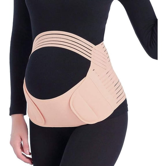 Pregnancy Belly Band - 3 in 1 Belly Bands for Pregnant Women,Elastic Belly Band for Pregnancy, Maternity Belt Waist Care Binder Brace Prenatal Protector, Pregnancy Belt Belly Support for Pain Relieve